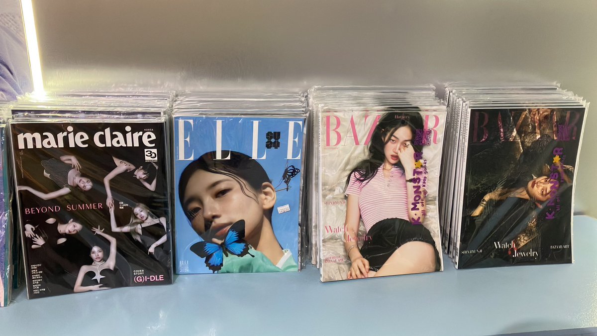 medomkpopmerch's tweet image. Magazine sale at kpopmerch store✨

Hanya tersedia di Kpopmerch offline store🙌🏻

#kpopmerch #kpop #kpopstore #magazine #elle
