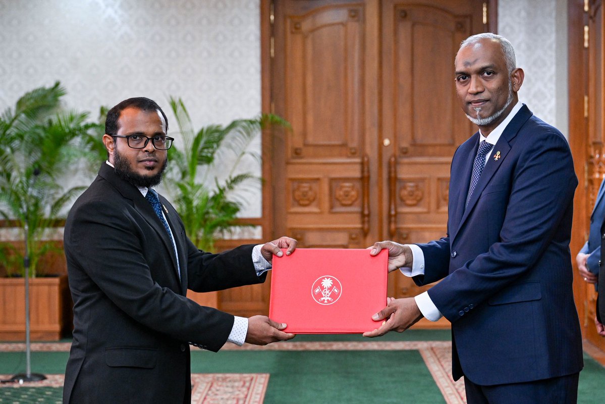 The President's Office (@presidencymv) on Twitter photo 