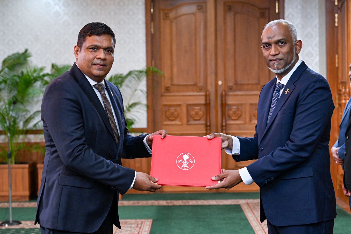 The President's Office (@presidencymv) on Twitter photo 