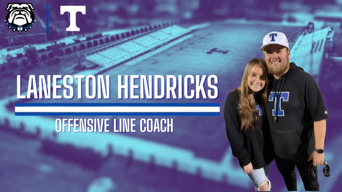 TrionFootball1's tweet photo. Excited to announce that @Laneston22 has joined our staff. He previously served as the Offensive Line Coach at Clinch County High School. Go Dogs!!! 🐶 🔵⚪️ https://t.co/nayay1LQm0