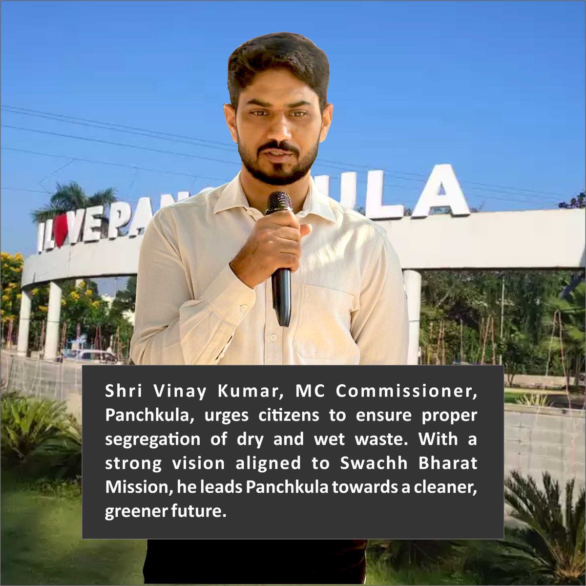 Aashman Foundation respectfully appreciates the visionary leadership of Shri Vinay Kumar for guiding Panchkula towards a cleaner, greener, and more responsible future #aashmanfoundation <a href="/MC_Panchkula/">MC PANCHKULA</a> #swachbharat
