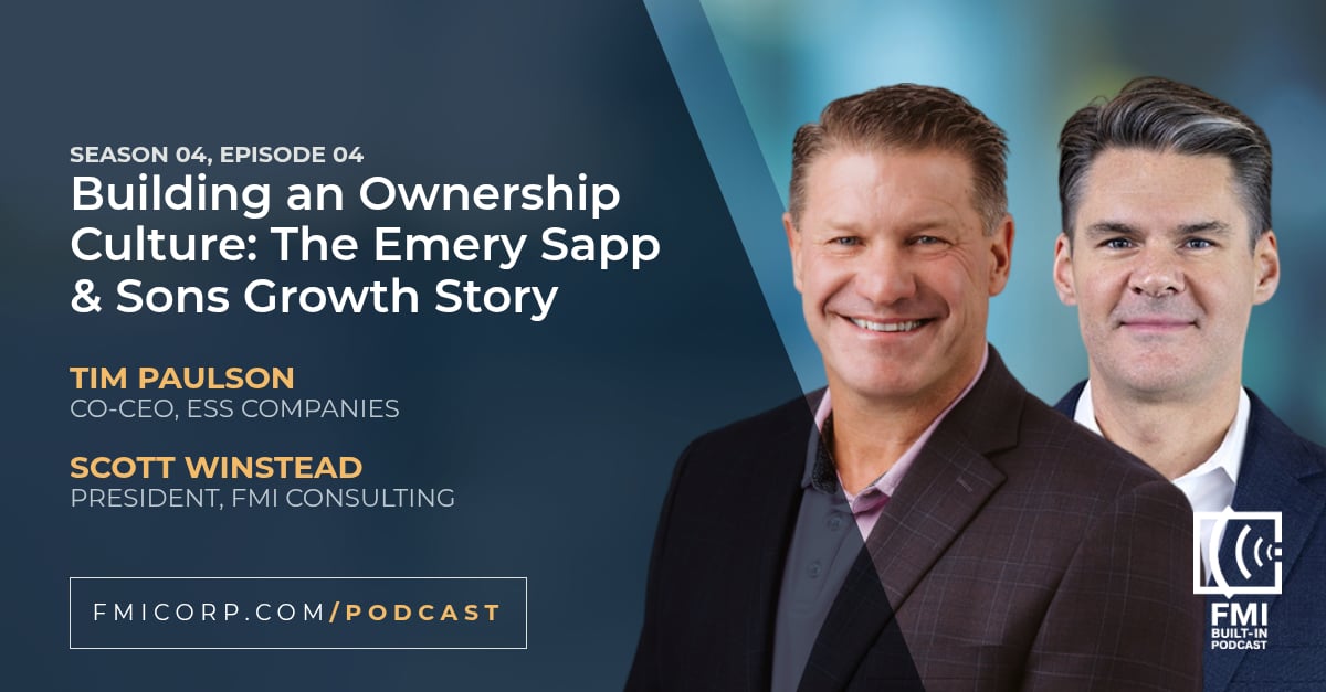 FMICorporation's tweet photo. What does it take to grow from $27M to over $1.5B without losing your culture?

Scott Winstead sits down with Tim Paulson, Co-CEO of ESS Companies, to explore how an ownership mindset can drive long-term growth and performance.

🎧 https://t.co/SYYOyoMuJy https://t.co/RRIIeHPWwb