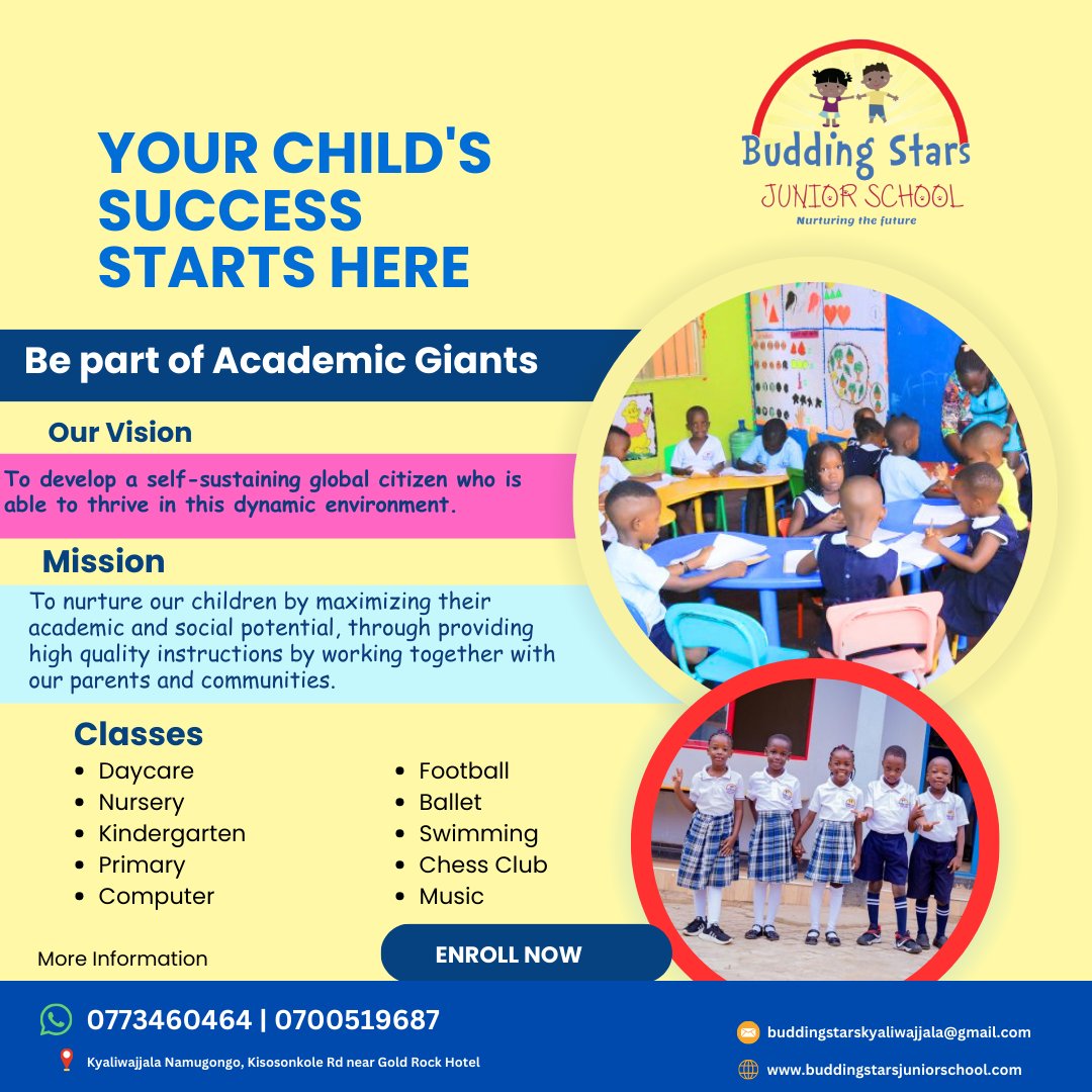 BuddingJunior's tweet photo. Your child’s success story starts at Budding Stars Junior School 🌟📚
Where young minds are nurtured, talents are discovered, and bright futures begin.
Enroll today and let us shape tomorrow’s leaders together!

#BuddingStars #BrightFutures #QualityEducation #14aprile2026 https://t.co/3slXys0ElT