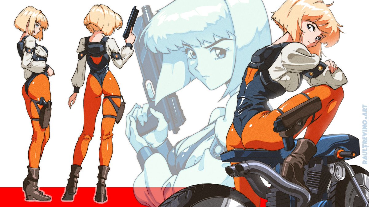 Raul Trevino | Retro Anime Artist tweet media