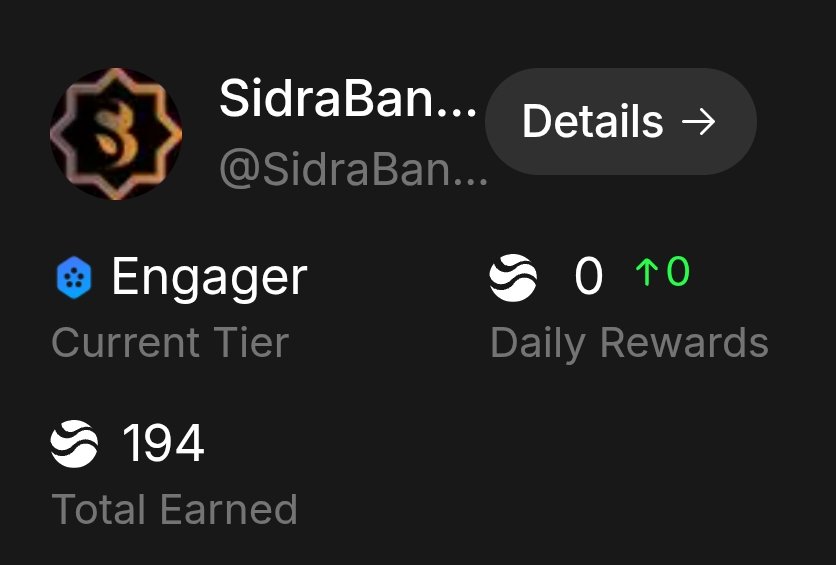 SidraBankNews's tweet image. Just hit 194 $RIVER points on @River4fun Season 4 ends in just 16 days 🔥

Join 👉 app.river.inc/fun?ref=SidraB…
🔹 Connect X + Wallet
🔹 Post daily
🔹 Stake to multiply
🔹 Stack HARD before it's gone

Who’s grinding today? Drop your point count below and let’s see the leaderboard 👇