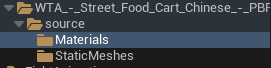 NAOS_IT's tweet photo. Hi,

I recently purchased your asset “WTA - Street Food Cart Chinese - PBR Game Ready” on Fab, but unfortunately it seems that the package contains no textures.

I’ve downloaded and reinstalled the asset three times to make sure it wasn’t a local issue, but the problem persists. The meshes are there, but all texture maps appear to be missing.

Could you please check if there’s an issue with the source files on Fab?
Alternatively, would it be possible for you to provide the missing textures directly?
Thanks in advance for your help, I really like the asset and would love to use it in my project.

Best regards,
Rémy