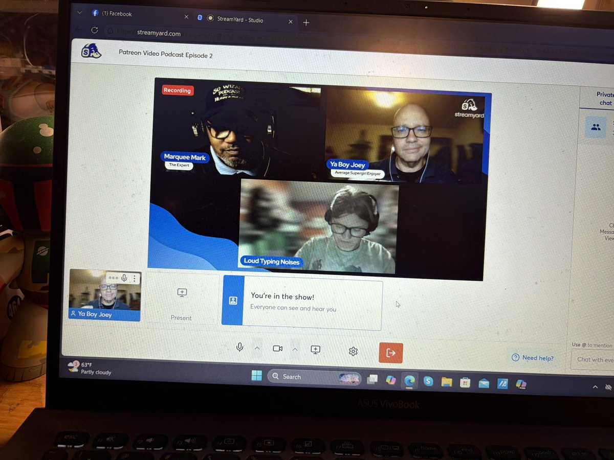 SoWizardPodcast's tweet photo. We had a double recording last night! Episode 610 with our review of Project Hail Mary! This months Patreon exclusive video podcast with Movie Trailer Madness! #PodBeforeLife #NoWeeksOff https://t.co/KEiC93APT7