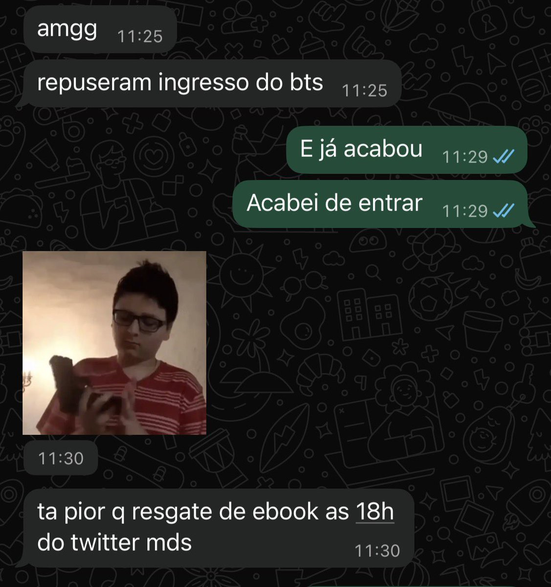O mesmo sentimento