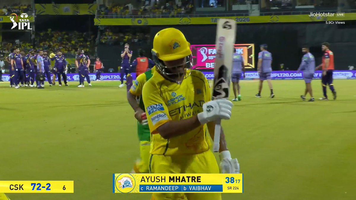 JagdishKum50716's tweet photo. A SUPERB KNOCK BY AYUSH MHATRE AGAINST KKR - 38 (17).
#KKRiders #CSKFansOfficial #IPL #IPL2025Auction #highlights_ipl #KKRidersFans #CSKFansArmy #TataCompanies #cricketaakash #cskvskkr https://t.co/thssq42J9t