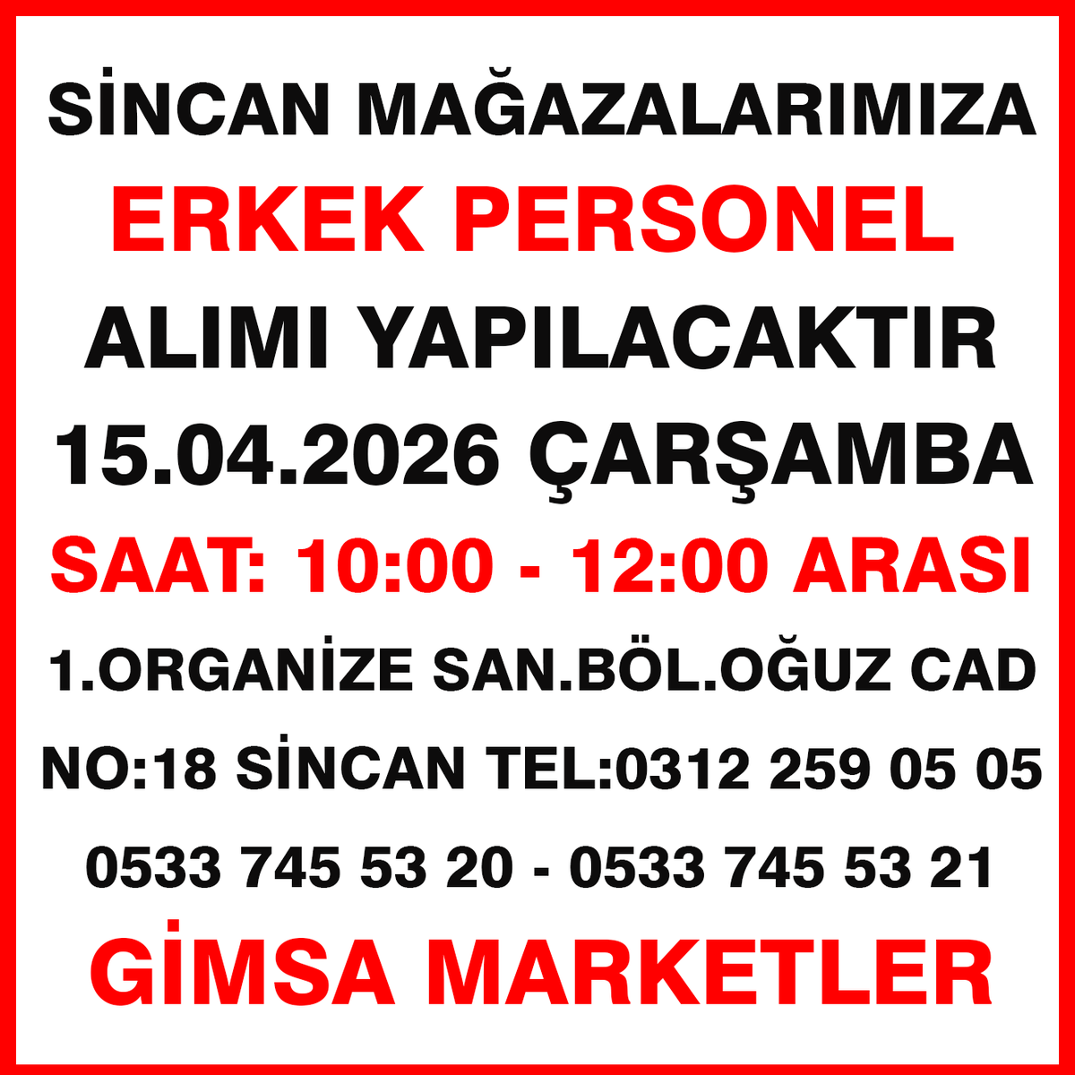 #gimsamarket #ankara #kampanya #fırsat #manav#sebze#meyve
#kasap #şarküteri #balık #gıda #pasta #tatlı#unlumamuller#fastfood #züccaciye#plastik#elektronik#çeyiz #oyuncak#kırtasiye#kozmetik
