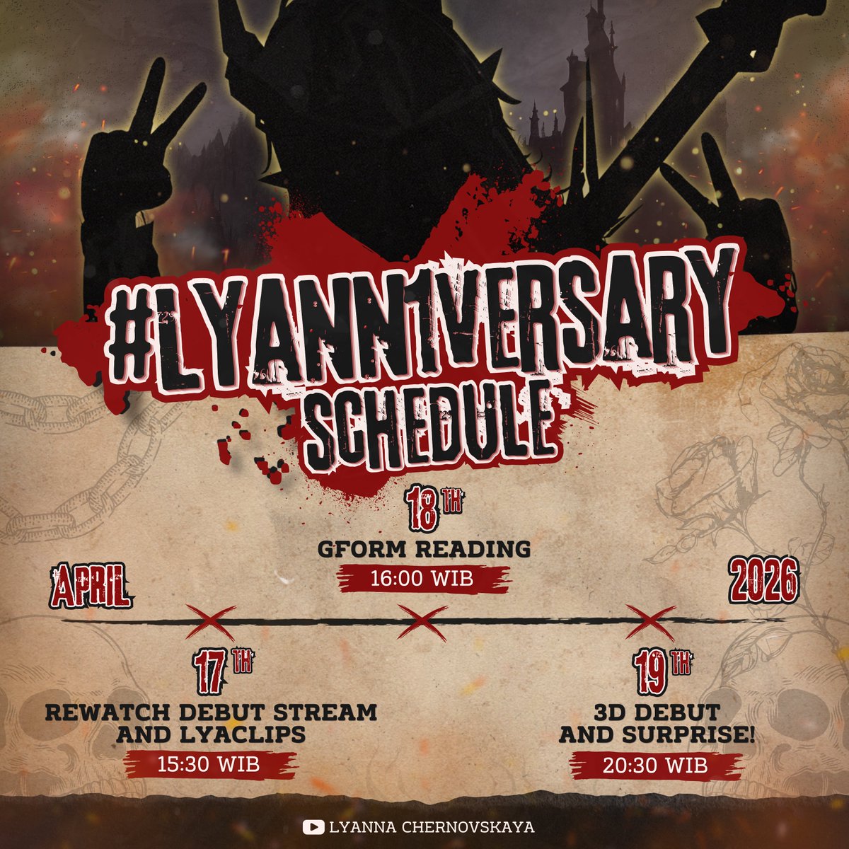 Lyanna Chernovskaya ⛓😈🏴 | ALAMAK COVER ON YT tweet media