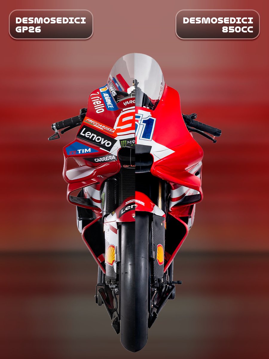 Overtake_GP's tweet image. 😯 El medio GPOne publicó en el día de ayer las primeras imágenes del primer prototipo de la Ducati 850 que estuvo probando Michele Pirro en Misano.

🤔 ¿Os gusta más la 850 o la GP26 de ahora?

#MotoGP #Ducati