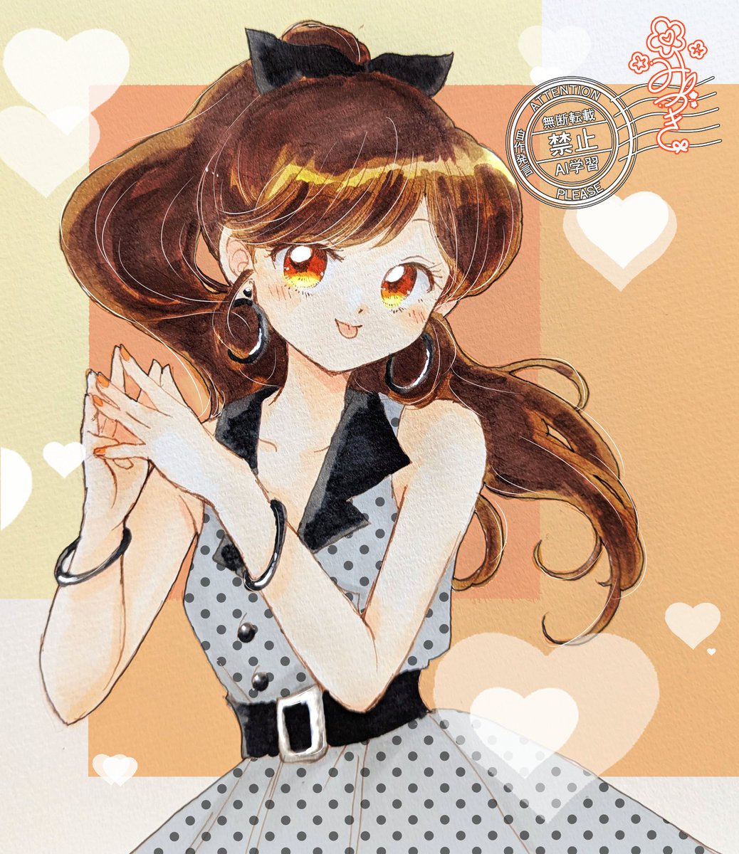 レトロドレス・ガール👗
#オリジナル