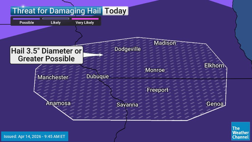 Stay weather-aware today! We are tracking a significant severe weather ...