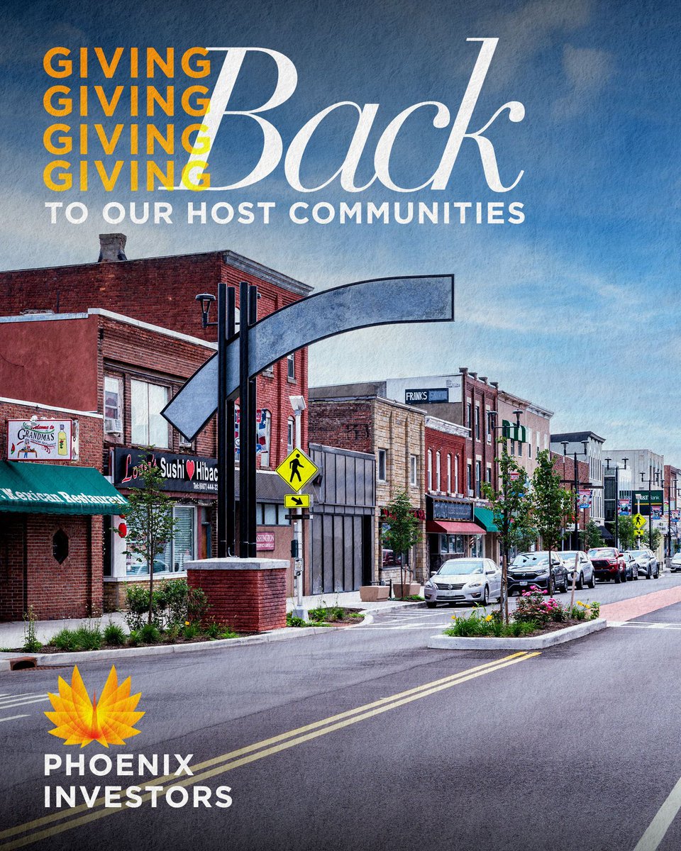 Phoenix Investors is committed to supporting our host communities. 

Visit our website to learn more about how we give back.

🔗 phoenixinvestors.com/giving-back

#PhoenixInvestors #Industrial #Manufacturing #Warehouse #RealEstate #CommercialRealEstate #Community