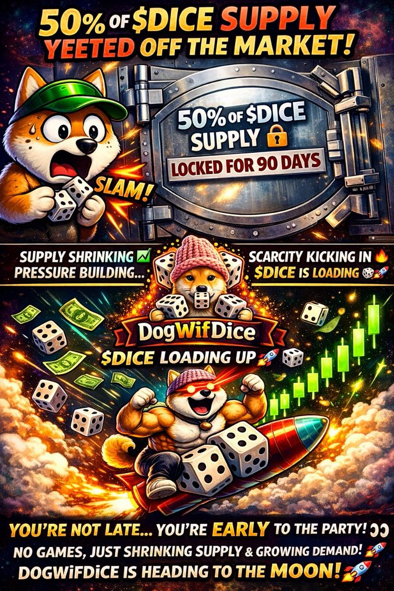 Raregem1a's tweet photo. @Ralvero The early buyers always win on #Solana, just like $DICE  buyers 

CA:BsLmtmN8D3xM6CZHAEePfrfuSac5cLjywY2CKM9Mcu6h https://t.co/FVuD240Dig