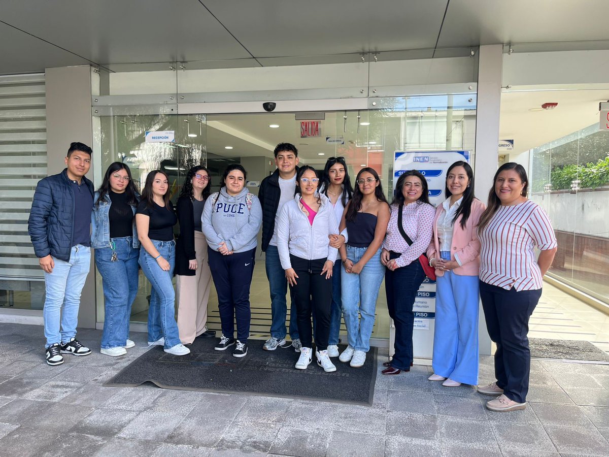 INEN_EC's tweet photo. 📚✅Estudiantes de Hotelería y Turismo fortalecen sus conocimientos en calidad con el #INEN.

Durante la charla se abordaron temas clave como la normalización, su proceso, base legal y normas técnicas aplicadas al turismo, incluyendo seguridad, sostenibilidad y accesibilidad. https://t.co/4CsWFoKpsQ
