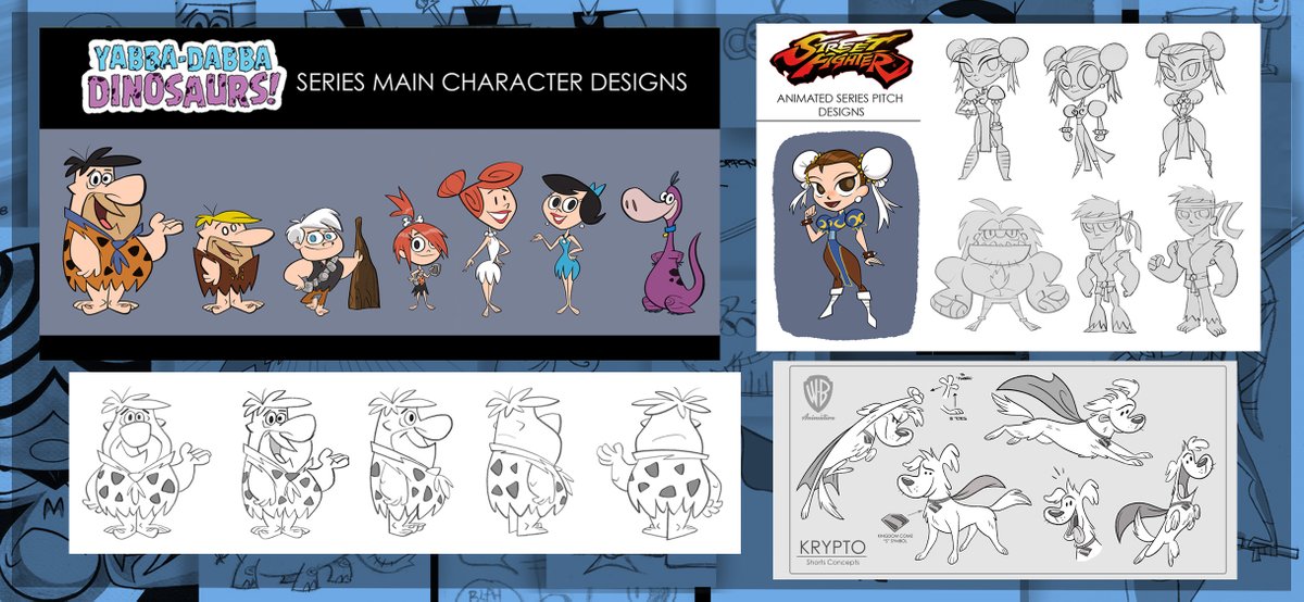 chrisbattleart's tweet image. Hey, #PortfolioDay!

I'm Chris &amp;amp; I do #CharacterDesign for animation.  

Still #LookingForWork, so DM me if your UNION show is staffing up or needs freelance vis dev! 

Instagram@ instagram.com/chrisbattleart
ArtStation@ artstation.com/chrisbattleart
LinkTree @ linktr.ee/chrisbattleart