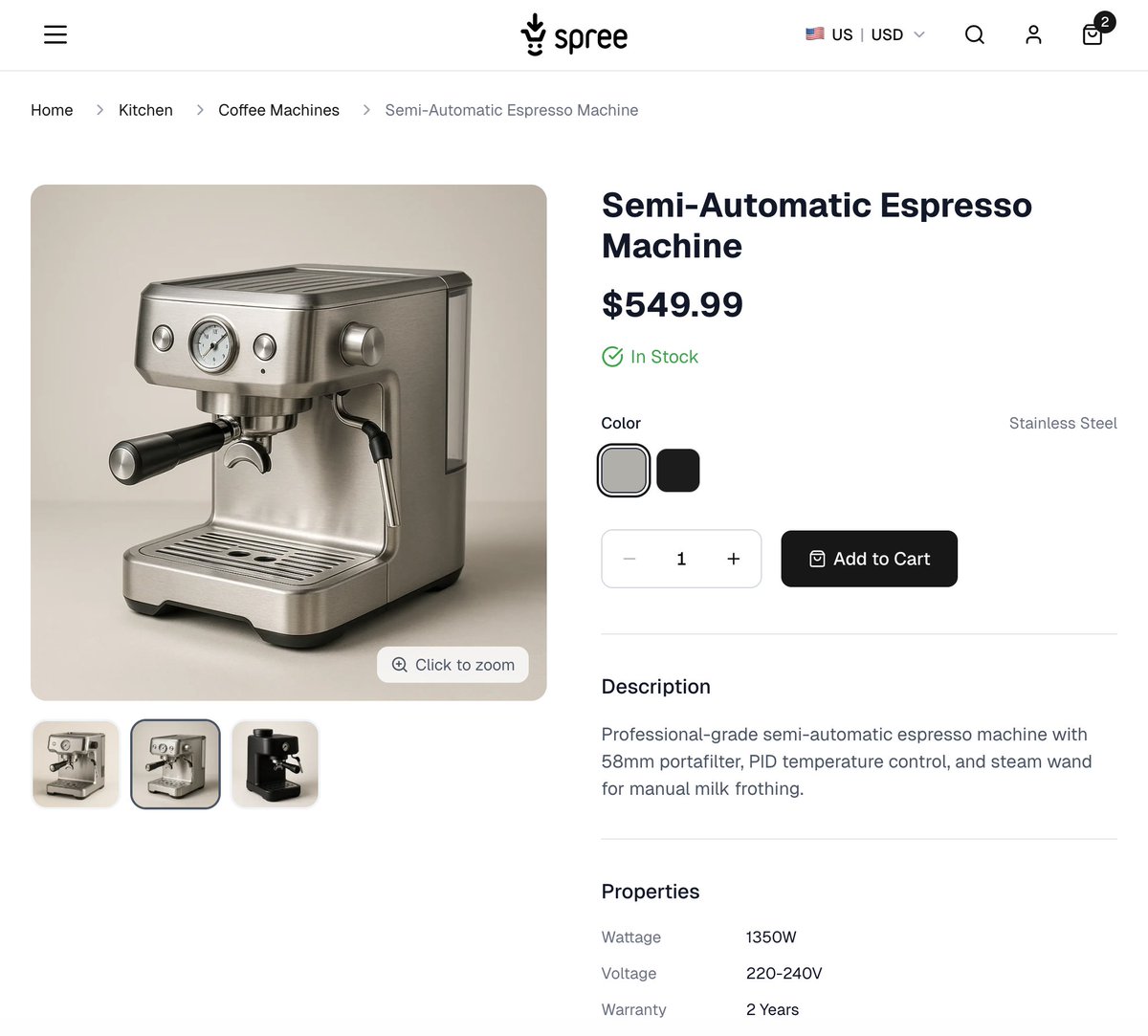 spreecommerce's tweet photo. 35% of the a16z Top 100 marketplaces run on Next.js storefronts. We've just open sourced a template you can use for free to go live within days.

Fork it: https://t.co/TG2Wz6pQRy
Live: https://t.co/9h5G2hhAmt 

It's a production-ready Next.js storefront. 

Not a demo. Not a "starter kit" you spend weeks customizing. A real storefront with everything you need to go live.

- One-page checkout. 
- Guest and authenticated customer flows. 
- Coupons, gift cards, store credit. 
- Faceted product search powered by Meilisearch.
- Multi-shipment support. 
- Native Stripe with Apple Pay and Google Pay. 
- GTM with GA4 eCommerce tracking. 
- Transactional emails. 
- SEO with structured data and OpenGraph.

All of it ships when you fork the repo.

Cross-border commerce works from day one. Country, currency, and language switching built into the URL structure via Spree Markets. No third-party localization plugins. No separate storefronts per region.

Swap Stripe for Adyen or any other payment provider easily.

The developer experience is where it gets interesting.

Next.js 16, React 19, TypeScript, Tailwind CSS 4. 

The demo scores 90+ on Lighthouse / Google PageSpeed with perfect accessibility and SEO scores.

Maisonette runs a curated childrenswear marketplace on this exact stack: Spree Commerce backend + Next.js storefront. Over 65,000 products, hundreds of vendors. 

What cost them $15M to build from scratch since 2018 is now a fork and a weekend of customization.

That shift matters.

- Install Spree Commerce with a single command. 
- Fork the storefront. 
- Get a working commerce application in minutes.

For enterprise requirements like building a fully automated and scalable marketplace, let's talk.

Try Spree for free: 
npx create-spree-app@latest my-store

#ecommerce #opensource #nextjs #headlesscommerce #marketplace #typescript #react