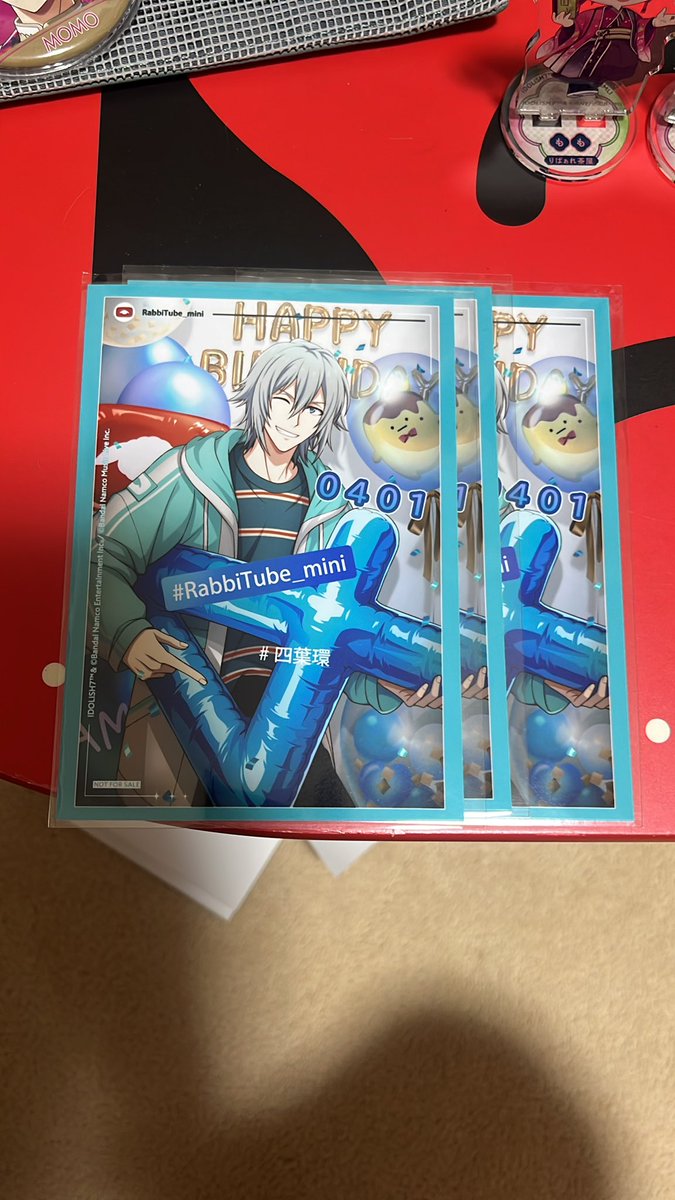 Anzuu_jam64's tweet photo. 【交換・譲渡】アイナナ アニカフェ アニメイトカフェ バーブロ バースデーブロマイド

譲：環×3
求：虎於
地方在住の為、郵送でのお取引となります。
検索からもどうぞ。 https://t.co/xPY4uOjY39