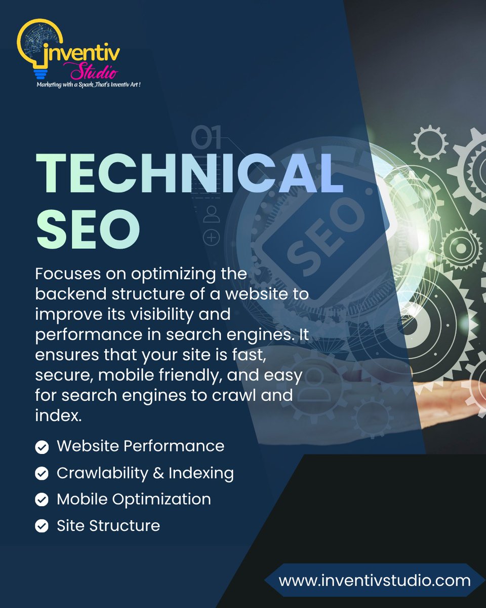 InventivTechno's tweet photo. Technical SEO = backend first. Fast ⚡ Secure 🔒 Mobile-friendly 📱 Easy to crawl & index. Get the foundation right, and rankings follow.
#TechnicalSEO #Crawlability #MobileOptimization #SitePerformance https://t.co/OM3KkMrNLy