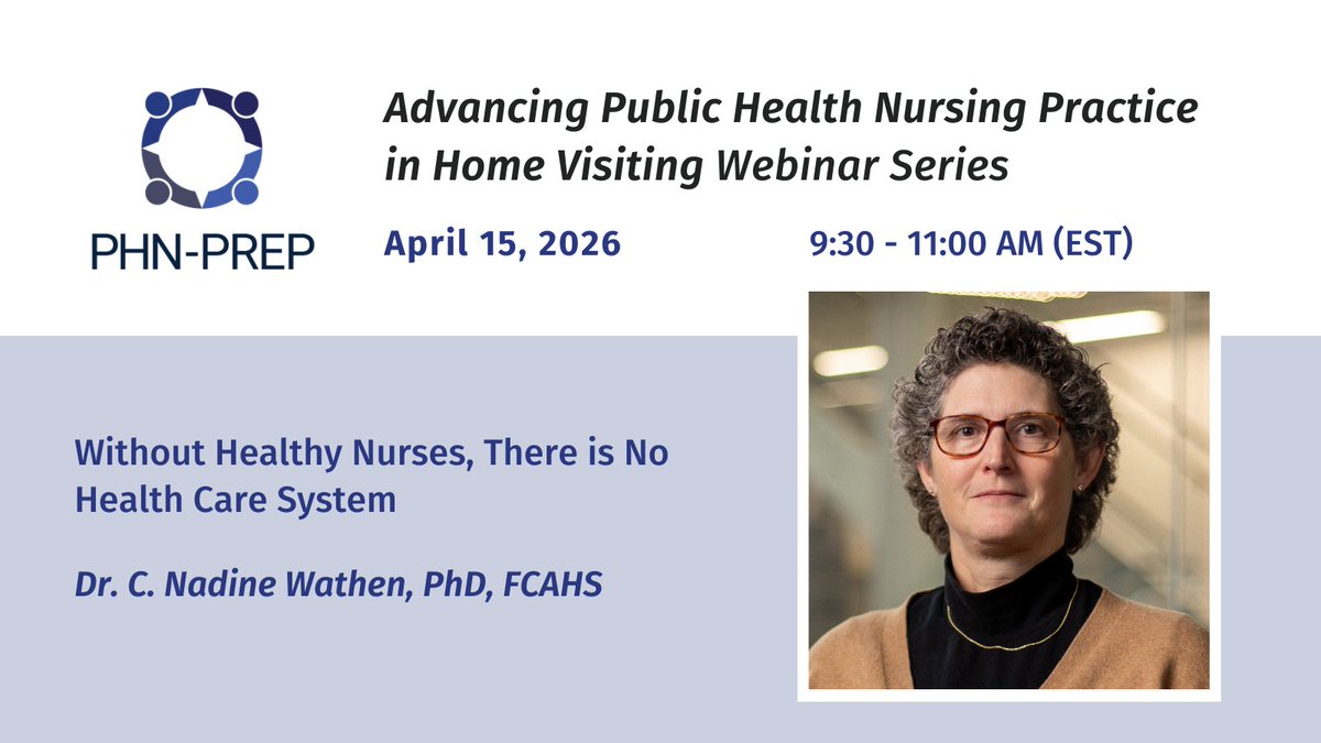 PrepPhn's tweet photo. There is still time to register for tomorrow's PHN-PREP webinar! This webinar will examine the concept of “nurse well-being” in today’s contexts and discuss the heightened stress across the workforce. For more information and to register, visit: https://t.co/VpnnmgntV1 https://t.co/tMtsHeBJUG