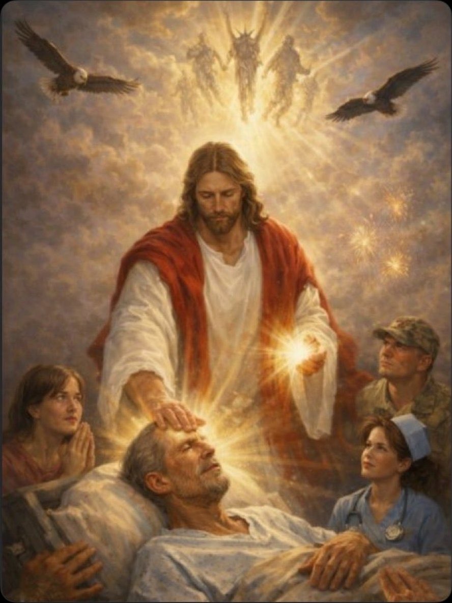 SheenaRayne's tweet photo. @mitchellvii Yeah, not blasphemous at all. Why in the world would anybody think he's portraying himself as Jesus right? And you called yourself a born again, Christian, sure😂 https://t.co/o0gmP8cwxv