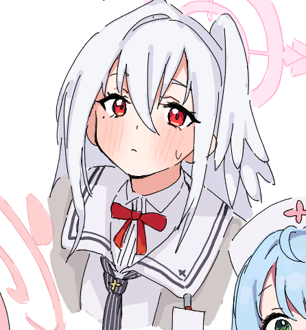 鷲見セリナ(ブルアカ) 「」|ぽんぽるのイラスト