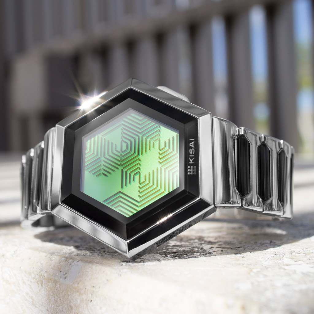 TokyoflashJapan's tweet photo. "Experience time differently". The unconventional Quasar LCD watch from #Tokyoflash Japan blends the simplicity of a digital timepiece with a unique, geometric display that subtly conceals the time. Learn more about this creative watch design here: https://t.co/Cev3hS4nSy https://t.co/UK61CYVlCJ