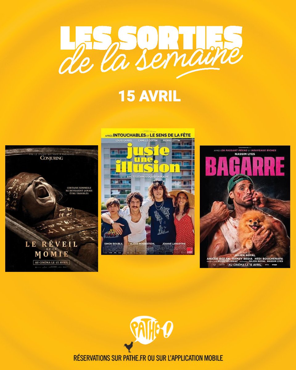 PatheCaen's tweet photo. Découvrez les films à l'affiche cette semaine dans notre cinéma ! Lequel irez-vous voir en priorité ?

🎟️ Réservez votre séance ici : https://t.co/sjUHbz0zMj https://t.co/ApP2BvHThU