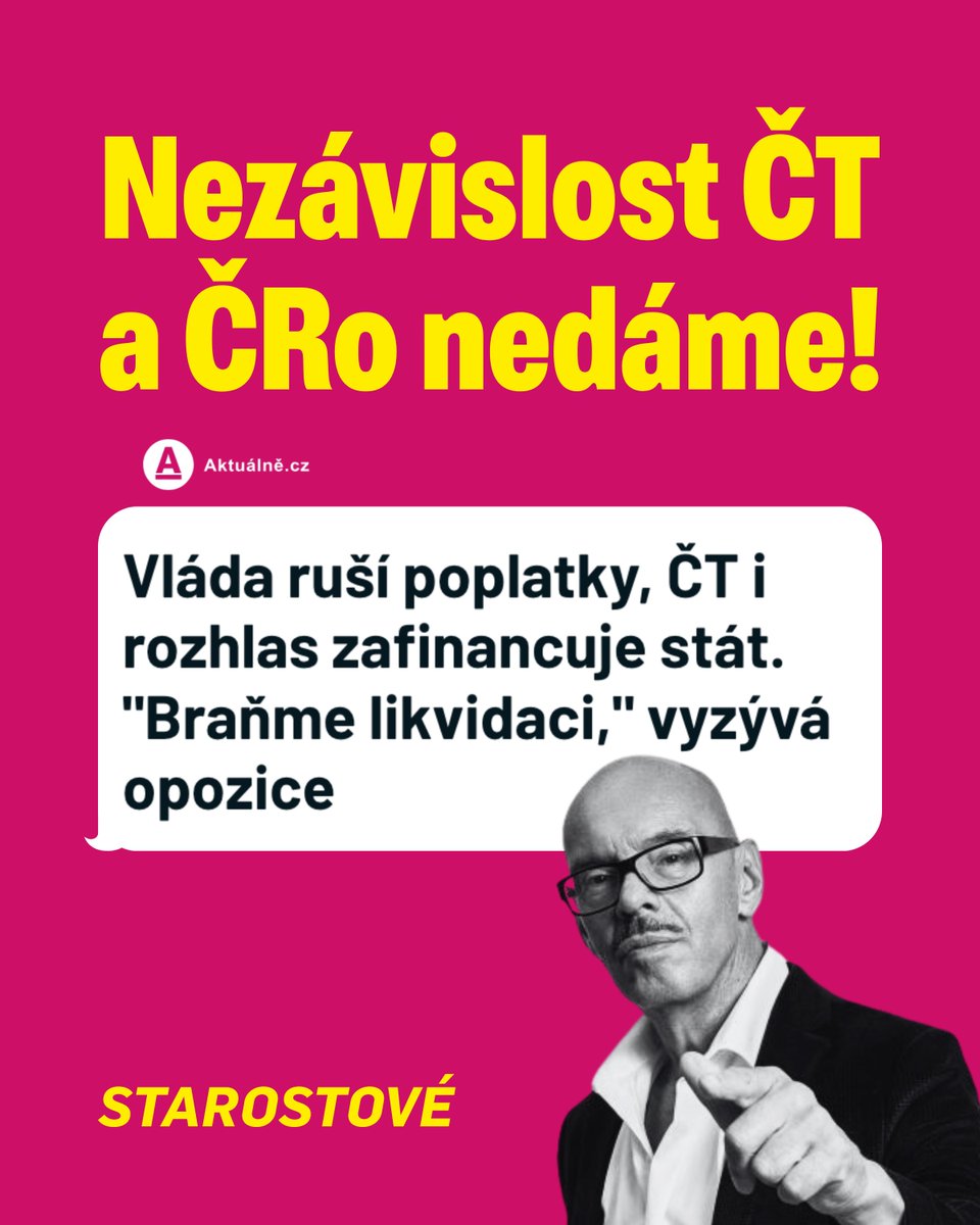 Starostové a nezávislí tweet media