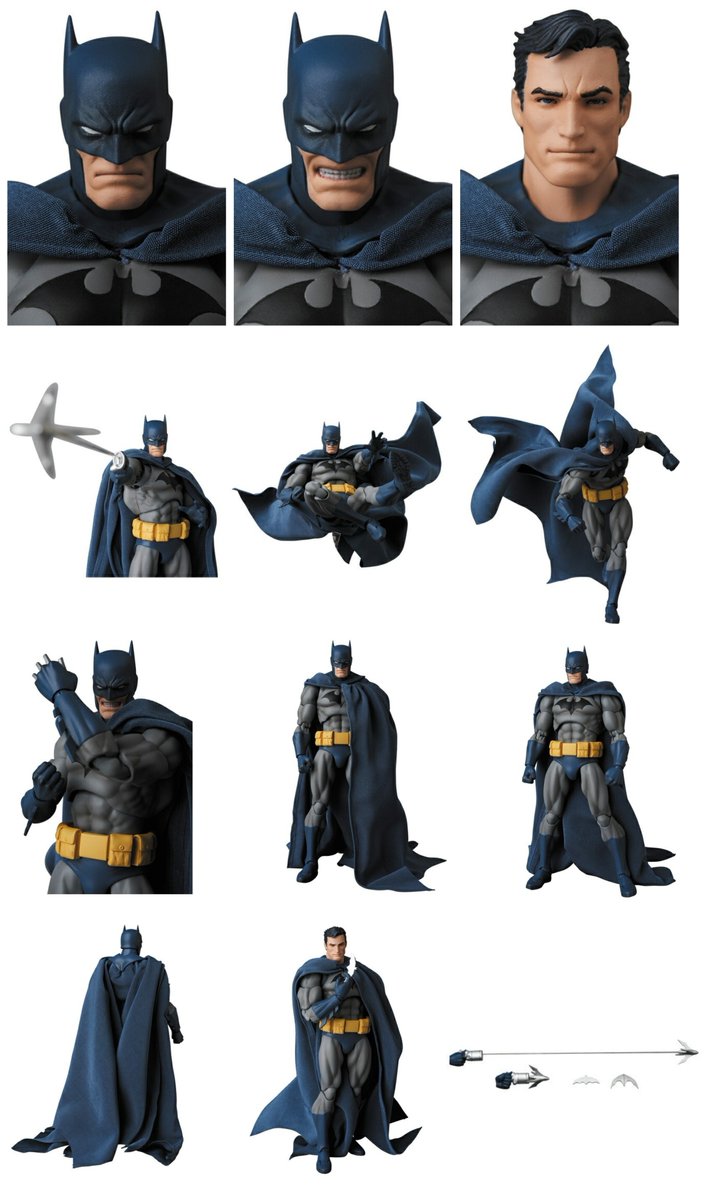 バットマン HUSH フィギュア 6体セット 未開封 今日の話題】見事な筋肉美！『HUSH』版 #バットマン がついに #MAFEX