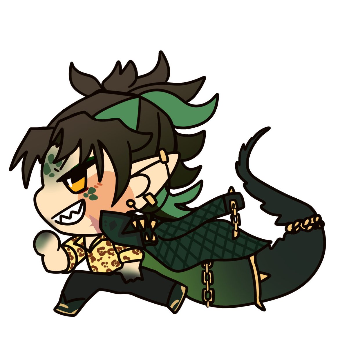 CROC 🐊⛓ DINOSAUR VTUBER tweet media