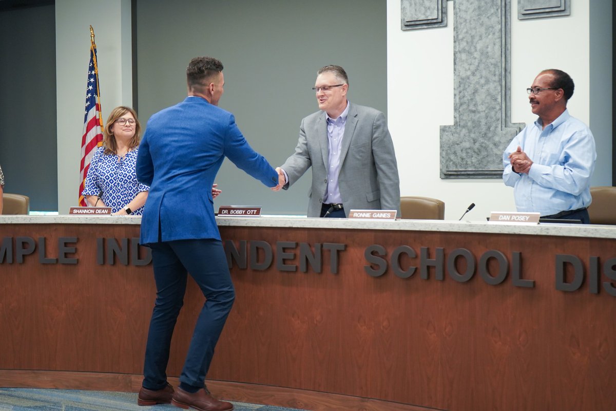 TempleISD's tweet photo. Mr. LaRon Slay is the lone finalist for the Principal position at Wheatley Alternative Education Center.

Mr. Slay graduated from Howard Payne University in 2001 with a Bachelor of Behavioral Science in Biology with a minor in Psychology. He received his Master of Educational Leadership in 2018 from the University of Texas at Arlington.  

Mr. Slay currently serves as an assistant principal at Lamar Middle School in Temple Independent School District. Prior to that he served as an assistant principal at Temple High School and an 8th-grade science teacher in Killeen ISD.  

Mr. Slay loves spending time with his family, going to church, and all things sports. He and his wife Amanda Slay, have been married 22 years and have three children. Maddix is 9, Paxton is 15, and Brayden is 19. 

Mr. Slay has a passion for mentoring students and is excited about the opportunity to lead at the Wheatley Alternative Education Center. #TempleISDproud