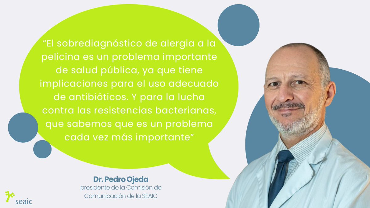 SEAIC_Alergia's tweet image. 💊¿Es realmente #alergia a la penicilina? El sobrediagnóstico impacta en la salud pública y agrava las resistencias bacterianas (#RAM).

El proceso de "desetiquetado" liderado por alergólogos es clave para una medicina de precisión. 

Más info: pmsl.es/286
