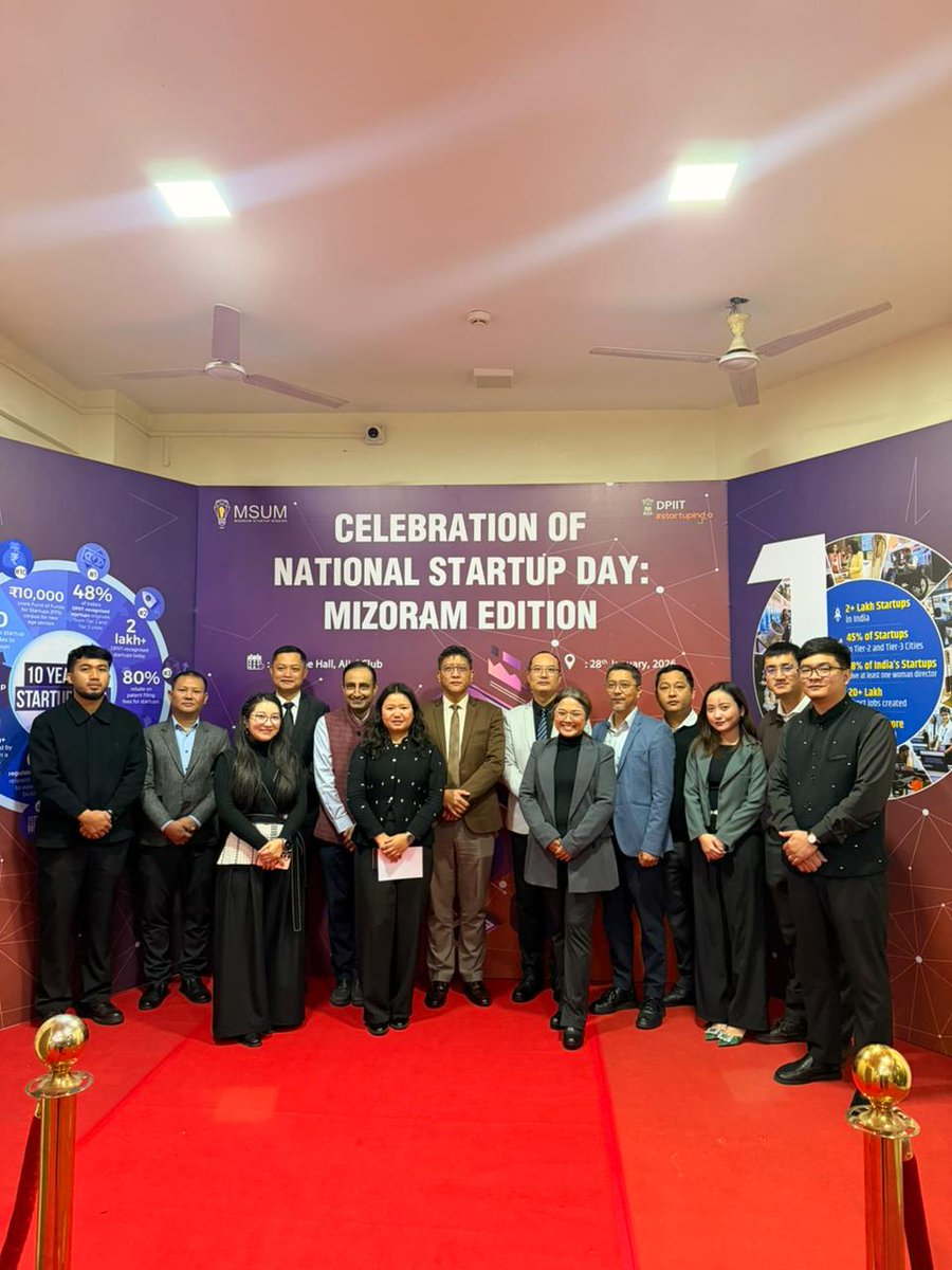 himjosh83's tweet photo. Last month was invited by Mizoram Startup Mission for celebration of the National Startup Day &amp; launch of Mizoram Bana Kaih Venture Capital Fund !!!
During the visit I had the pleaure of meeting Lalduhoma ji, H'ble CM Mizoram &amp; Dr. Vanlalthlana, H'ble Minister  Govt. of Mizoram ! https://t.co/J5pRBOVqKD