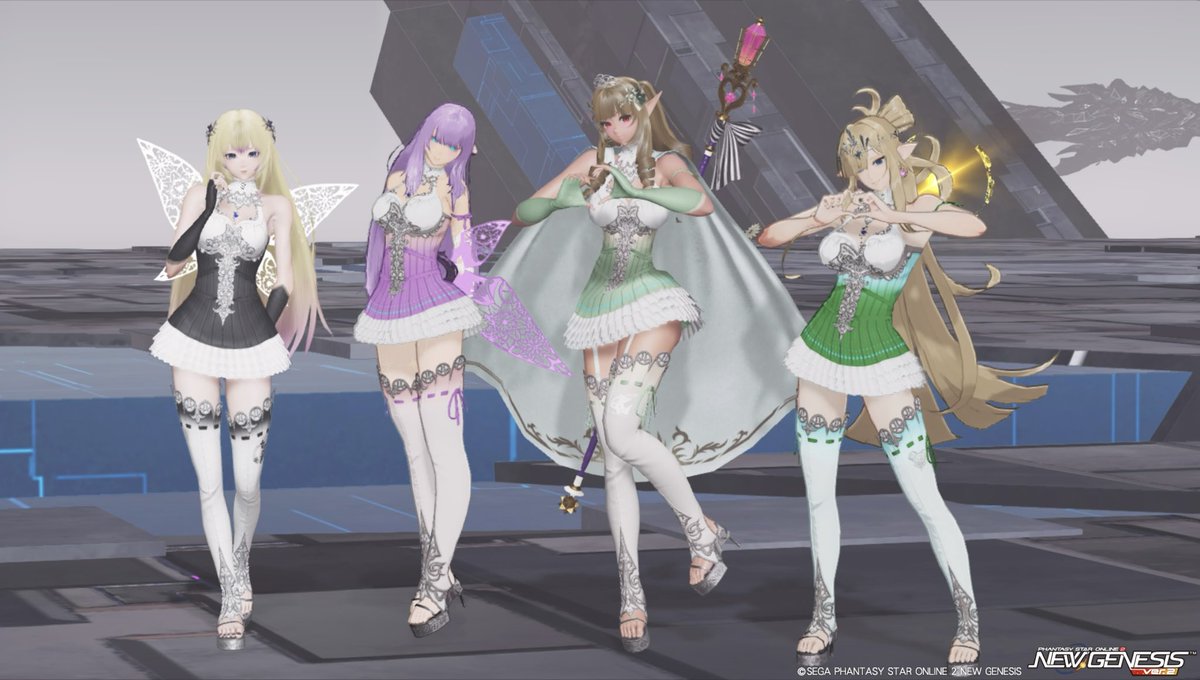 #NGS
今日もいつメンで緊急と期間限定クエ
オルタの後ろで飛んでるイカ🦑が美味しそうだなーという話題になったりしてたw
（え？私だけ？w🤭