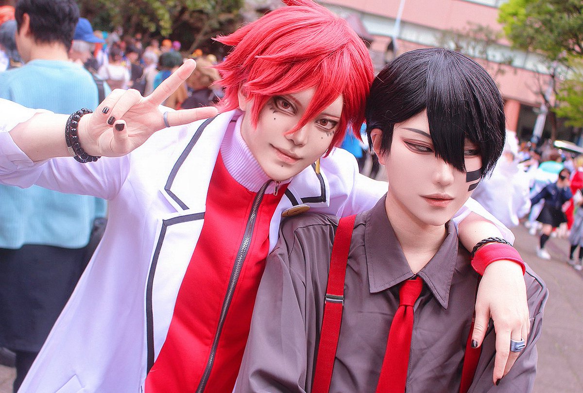 sion_cos_chu's tweet photo. 🍑👹 桃i源i暗i鬼 Cosplay ☂️💉

━━━━━━━━━━━━━━━━━━━━━━━

     ダノッチ笑って〜！ほら、怖い顔しないで！

━━━━━━━━━━━━━━━━━━━━━━━

📸&amp;☂️: RP https://t.co/Ok7XKYHiLH