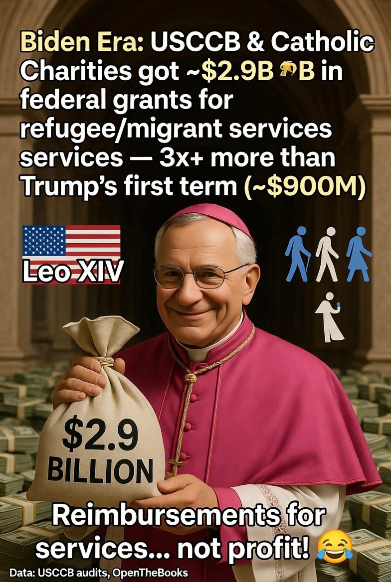 DAILYCONTROVERS's tweet photo. @Pontifex @Pontifex if your heart is torn apart by injustice &amp; lies. why did you move around &amp; not turn in priests accused of sexually assaulting children? We had 300,000 minors trafficked into the sex trade under Biden. but you made 3 Billion dollars. so again you did nothing! RETWEET https://t.co/KnOlMDh5V4