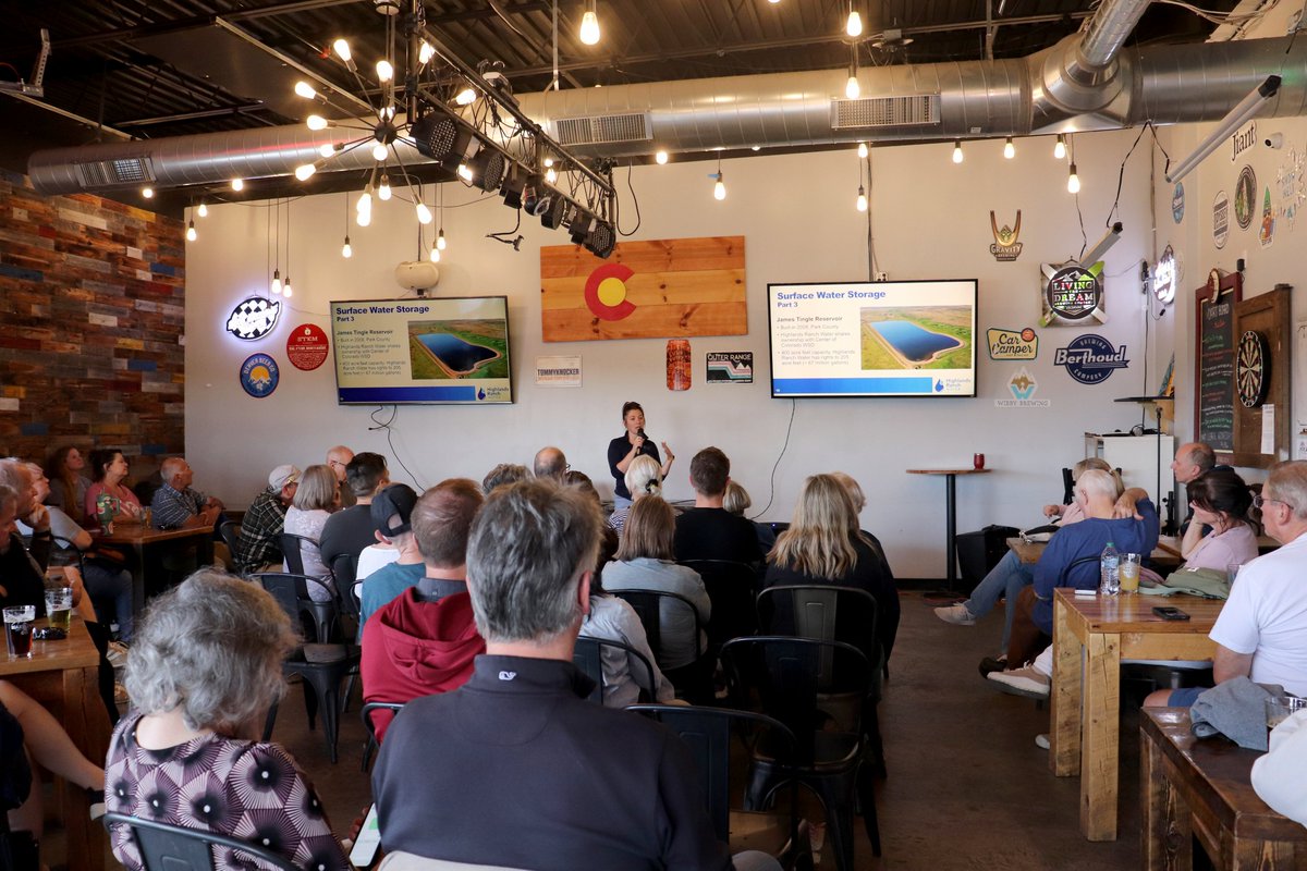 HRWater's tweet photo. Our Peaks to Pints event was a hit at Max Taps last night! Thank you to everyone who joined us to learn about the journey our #water takes—from where it begins, to how it’s treated, and the many important steps it takes before reaching your tap. https://t.co/CONQJ94Ptv