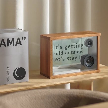 ginngerr_bread's tweet image. ข้างหลังใช่ลำโพง COTODAMA หรือเปล่าาา ที่เล่นเป็นเนื้อเพลงได้ 🥺