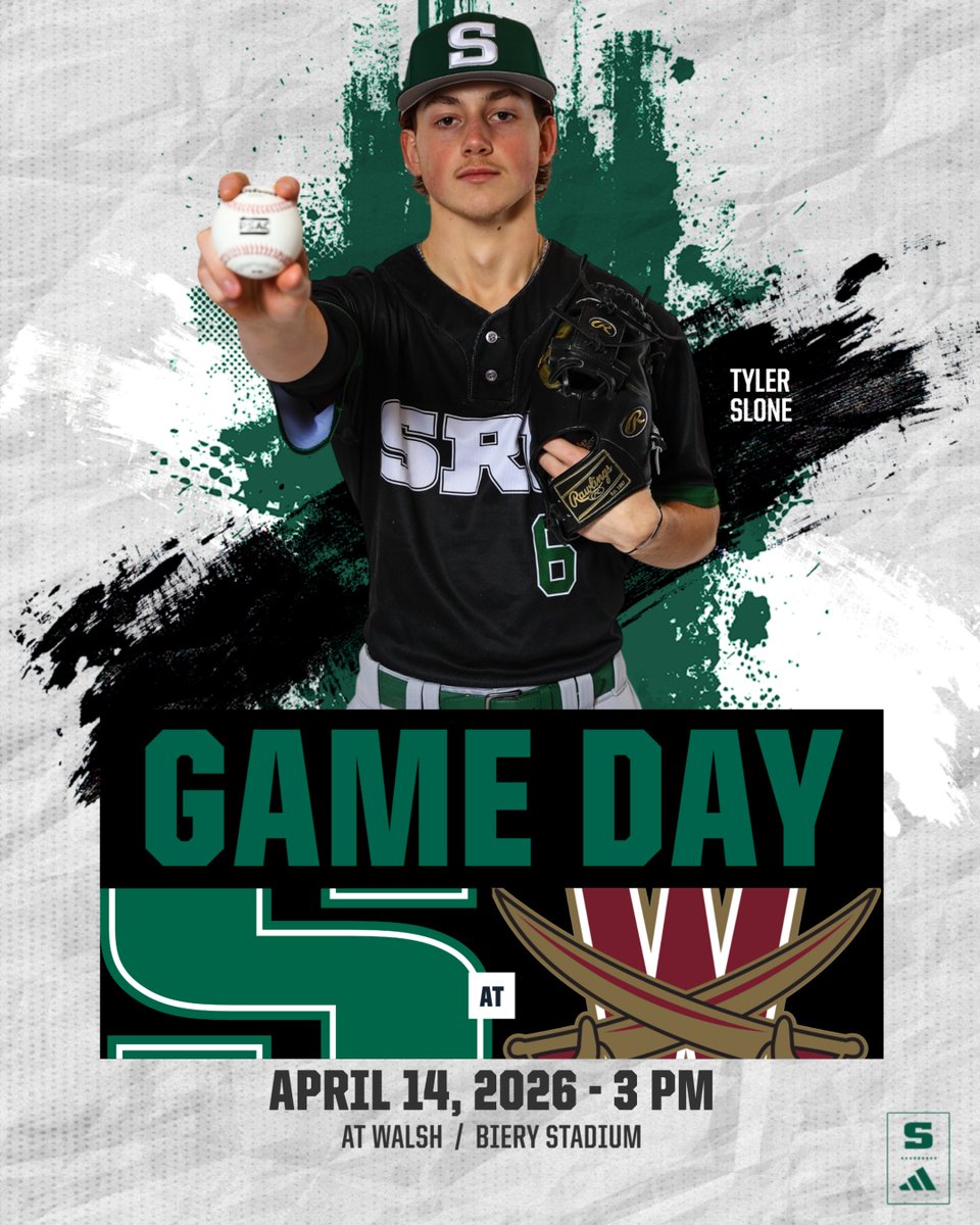 Rock_Athletics's tweet photo. BASE: Slippery Rock plays a 9-inning game on the road today at Walsh. First pitch is set for 3 p.m. SRU defeated the Cavaliers earlier in the season at Critchfield Park, 5-0. 

Preview 🔗: https://t.co/yHCmZSvkWV https://t.co/GbJtUDxafl