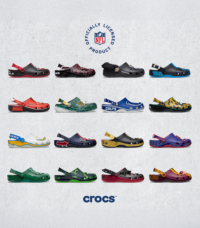 NEW NFL x Crocs Collection 🏈 https://t.co/I4uF0YxtgG