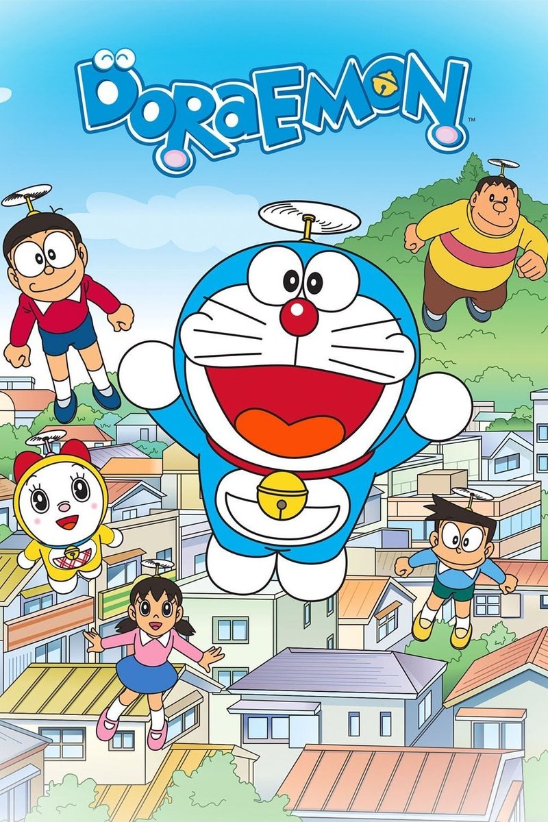 Cartoonhistory2's tweet photo. ‘Doraemon’ released 21 years ago today on TV Asahi. https://t.co/I3pDThjG7V