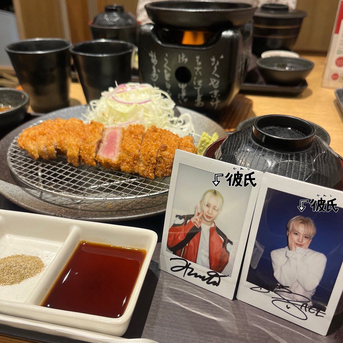 牛カツ食べてきた🐮❤️
幸せなオタ活𝐿𝐼𝐹𝐸送れてハッピー😝