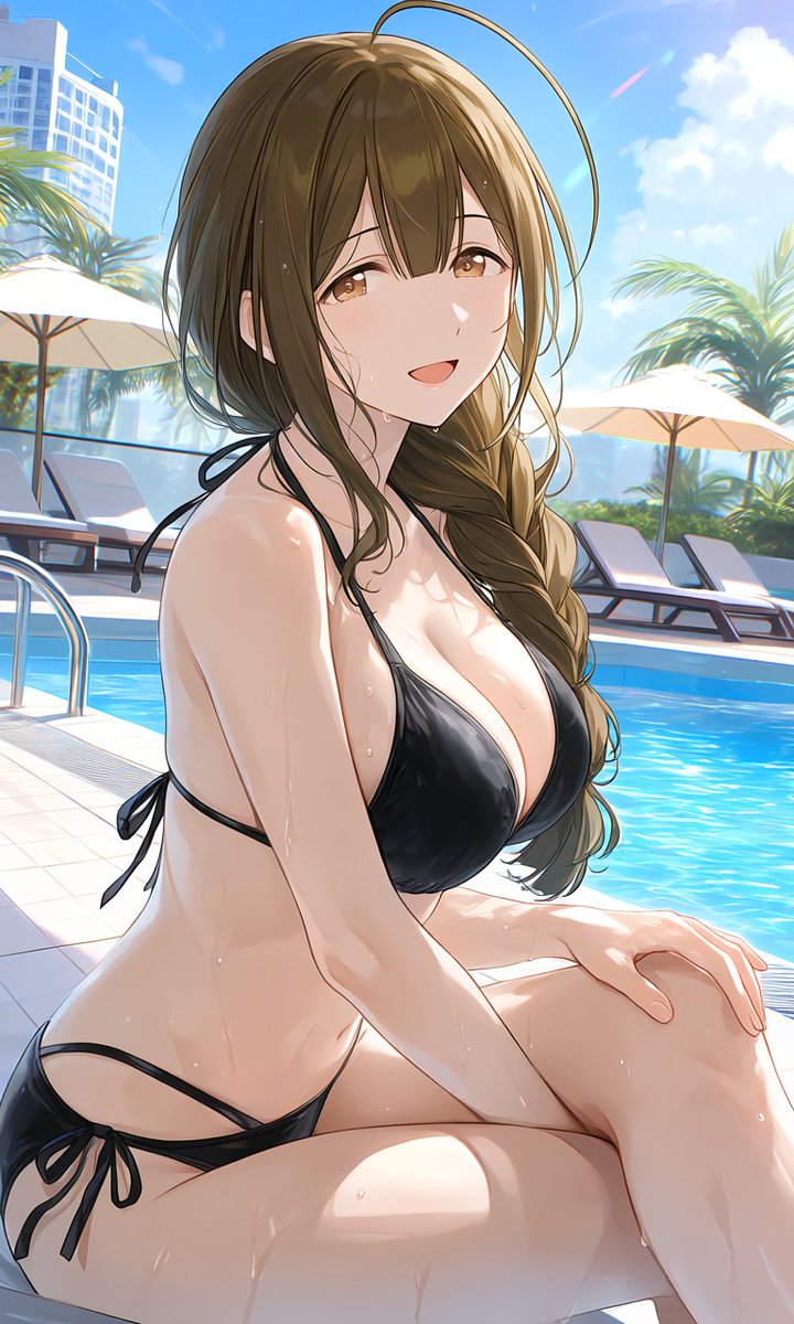 kaitempest44198's tweet photo. #AIイラスト 
#AIart 
#桑山千雪
SFW illustration.
水に浮かぶイラストがうまく作れない…とりあえず勉強しよう https://t.co/LGBvwCqJUG