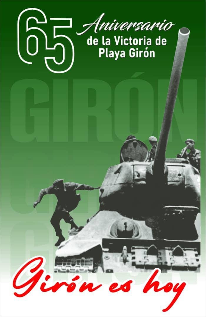 A los que amenazan a #Cuba les recordamos: ¡#GirónEsHoy! ¡No se equivoquen!