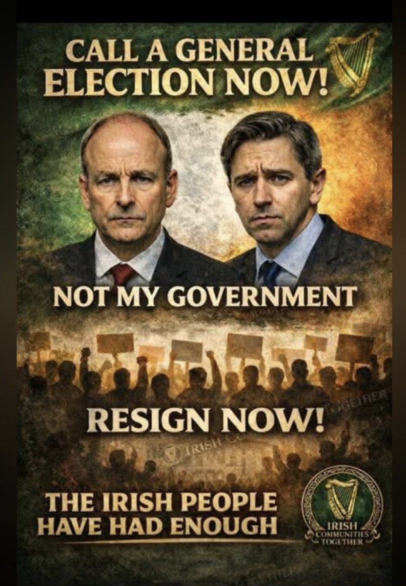 EsmerOreilly's tweet image. GETTING THESE GOBSHITES OUT TODAY WOULD BE

“A lovely lovey Manoeuvre” 🚛

#Ireland #Protest #DissolveTheGoverment #GetThemOut