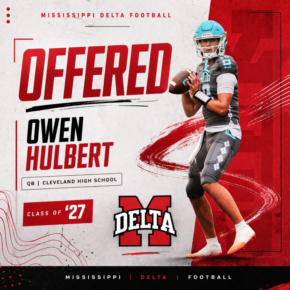 Hulbert_Owen's tweet image. Thank you to family, teammates, and coaches. After a great conversation with @CoachTucker25 I am blessed to receive an offer from @MDCCFB26 !
@CVHSRecruits @cvhsftbl @wco70mack @ArcStrokeQB