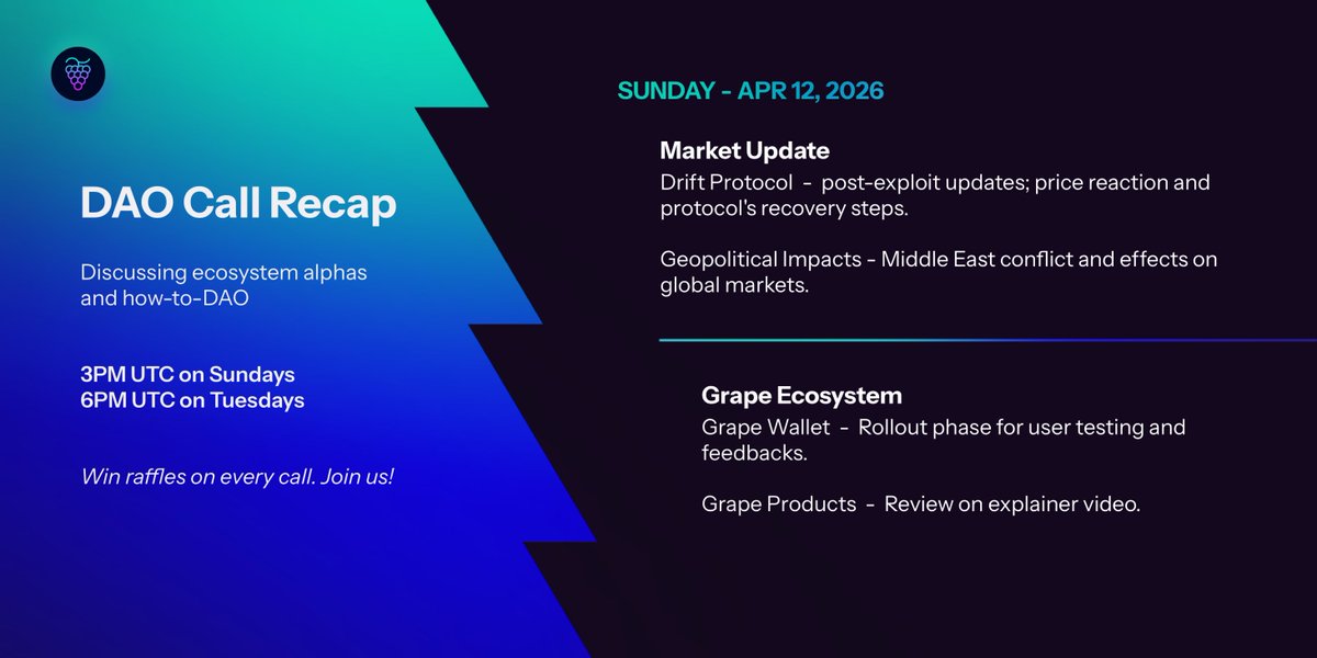 🍇 Grape Protocol tweet media